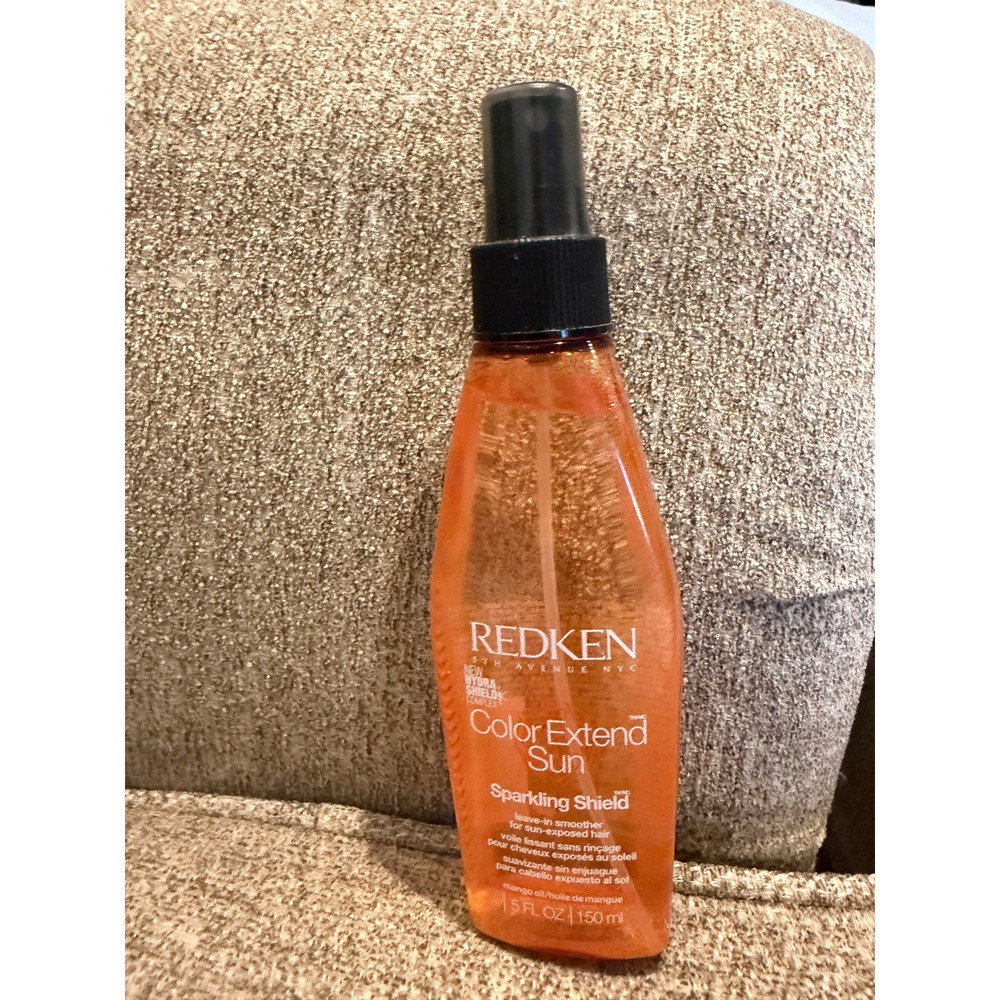 Redken Color Extend Sun Sparkling Shield Leave-in Smoother Mango Oil 5oz 150ml